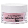Cuccio Pro - Powder Polish Nail Colour Dip System -Pink with Silver Glitter / 0.5 oz.