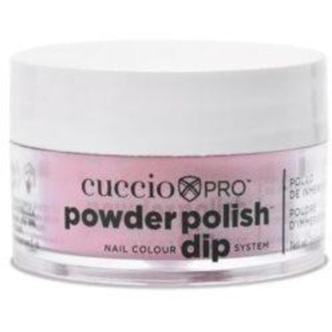 Cuccio Pro - Powder Polish Nail Colour Dip System -Soft Pink Glitter / 0.5 oz.
