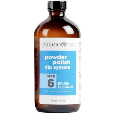 Cuccio Pro - Step 6 Powder Polish Dip System Brush Cleanser Refill / 16 oz.