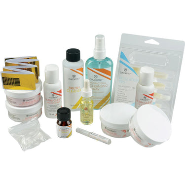Cuccio Pro - Ultra Clear Acrylic Kit - Instructor / Kit Contains Everything Needed to Perform an Ultra Clear Acrylic Service at a Master Level