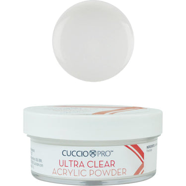 Cuccio Pro - Ultra Clear Acrylic Powder - Clear / 1.6 oz.
