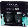Cuccio Veneer - Colour Veneer Base to Top - 0.43 oz. Base Coat + 0.43 oz. Top Coat
