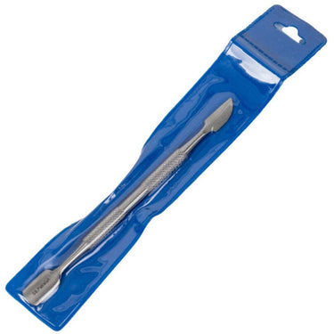 Curved Pusher & Cuticle Remover - Stainless Steel