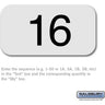 Custom Engraved Number Plate- for Plastic Locker Door by Salsbury – Default Title by Salsbury