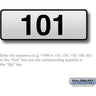 Custom Engraved Placard by Salsbury – Default Title by Salsbury