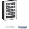 Custom Lock Installation for Designer Wood Locker Door - Lock Provided By Owner by Salsbury – Default Title by Salsbury
