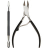 Cuticle Pusher & Nipper Set - 5" by DL Pro