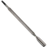 Cuticle Pusher with Flat End Tool - Stainless Steel