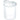 Cylinder Container with Flip Top Lid - Clear - 25 oz. / Case of 40 Containers