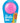 Da Bomb Bath Bomb Barbie - BARBIE PINK BATH BOMB - A Cotton Candy Bath Fizzer with a Fun Suprise Inside! / 7 oz. - 2.75" Diameter