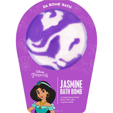 Da Bomb Bath Bomb Disney Princess - JASMINE BATH BOMB - A Magic Breeze Bath Fizzer with a Fun Suprise Inside! / 7 oz. - 2.75" Diameter