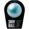 Da Bomb Bath Bomb - SNOW BALL BOMB - A Frosty Fresh Bath Fizzer with a Fun Holiday Suprise Inside! / 7 oz. - 2.75" Diameter