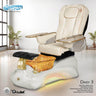 Daisy 3 Pedicure Spa with Upgraded 9690 Chair / Featuring Advanced Massage Therapy by Gulfstream