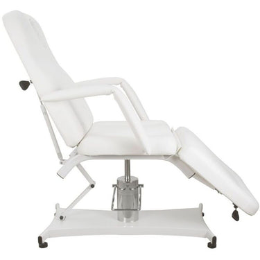 Darby Choice Hydraulic Facial Table / White by Silver Spa