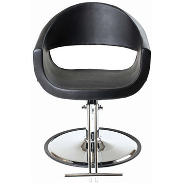 Darby Elegant Styling Chair with Heavy-Duty Hydraulic Pump / Black by HANS Equipment