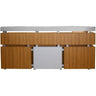 Darren Reception Desk / 87"W x 24"D x 34"D x 36"H x 42"H / 50 Color Choices / Made to Order - Ships in 8-9 Weeks by Collins