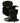 Davidson Barber Chair - Black by Deco Salon Furniture