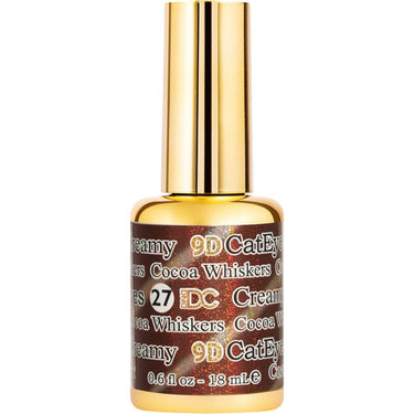 DC 9D Cat Eye Gel Creamy #27 Cocoa Whiskers / 0.6 fl. oz. - 18 mL.