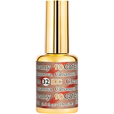 DC 9D Cat Eye Gel Creamy #32 Catsanova / 0.6 fl. oz. - 18 mL.