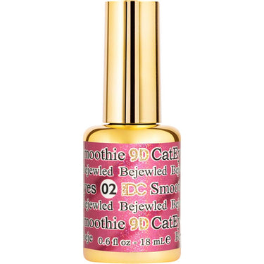 DC 9D Cat Eye Gel Smoothie #02 Bejeweled / 0.6 fl. oz. - 18 mL.
