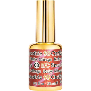 DC 9D Cat Eye Gel Smoothie #03 Ruby Mirage / 0.6 fl. oz. - 18 mL.