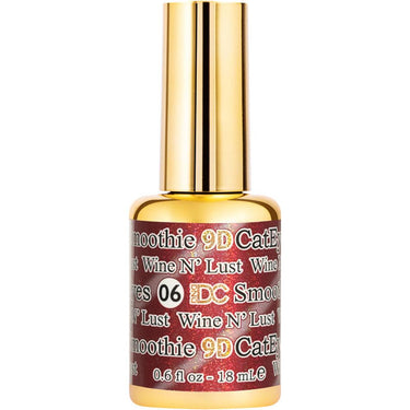 DC 9D Cat Eye Gel Smoothie #06 Wine N' Lust / 0.6 fl. oz. - 18 mL.