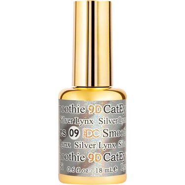 DC 9D Cat Eye Gel Smoothie #09 Silver Lynx / 0.6 fl. oz. - 18 mL.