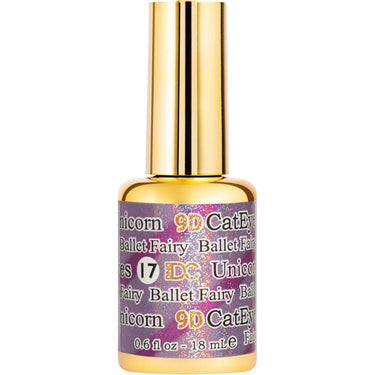 DC 9D Cat Eye Gel Unicorn #17 Ballet Fairy / 0.6 fl. oz. - 18 mL.