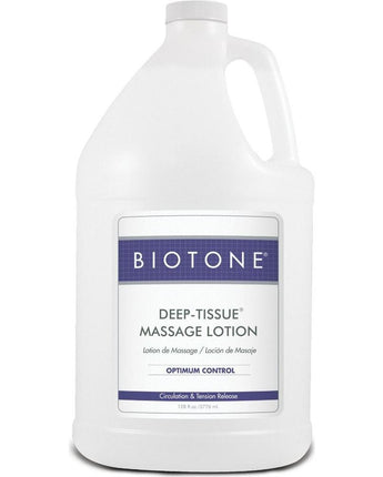 Deep Tissue Massage Lotion / Unscented & Paraben Free / 1 Gallon by Biotone