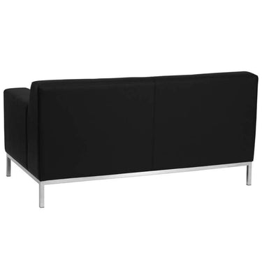 Def Series Reception Love Seat / Black by BIGA