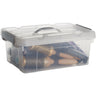 Deluxe Latch Storage Box with Handle by Product Club