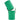 Deluxe Leather Cosmetic / Nail Brush Holder - Green - Each