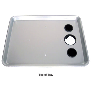 Deluxe Utility Tray with Roller Stand