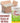 Demer Deluxe 4-in-1 Pedi-in-a-Box - COCONUT / Pedi Bomb + Organic Sugar Scrub + Collagen Mask + Shea Butter Massage Cream / Case of 60 Sets