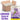 Demer Deluxe 4-in-1 Pedi-in-a-Box - LAVENDER / Pedi Bomb + Organic Sugar Scrub + Collagen Mask + Shea Butter Massage Cream / Case of 60 Sets