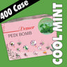 Demer Fizzy Pedi Bomb - Case/400 Tablets - Cool Mint