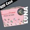 Demer Fizzy Pedi Bomb - Case/400 Tablets - Lunar