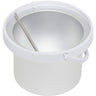 Deo Professional Inner Wax Bucket + Scraper / 14 oz.