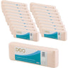 Deo Professional White Muslin Waxing Strips - 2.5" x 8.5" / 1 Case = 100 Pack X 20 Packs = 2,000 Strips