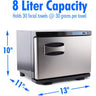 Dermalogic Mini Stainless Steel Towel Warmer - 8 Liters by HANS Equipment