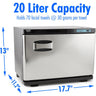 Dermalogic Stainless Steel Towel Warmer - 20 Liters by HANS Equipment