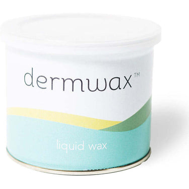 Dermwax Azulene Clear Green Liquid Soft Wax from Italy / Case of (12) 14 oz. Cans by Dermwax
