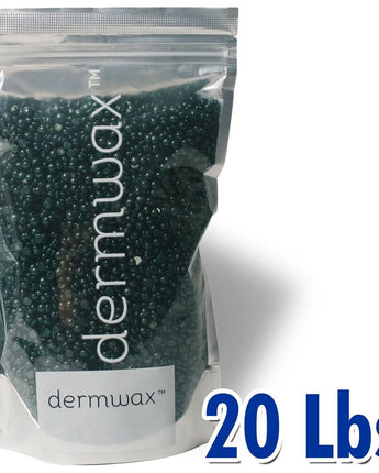 Dermwax - California Ocean Blue - Stripless Hard Wax Beads / 20 lb. Bag by Dermwax