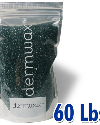 Dermwax - California Ocean Blue - Stripless Hard Wax Beads / 60 Lbs. by Dermwax