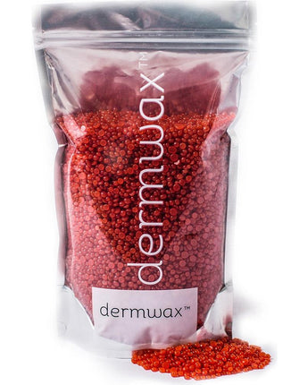 Dermwax California Red Wax / Hard Wax Beads / 10 Lb. Bag