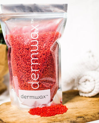 Dermwax California Red Wax / Hard Wax Beads / 10 Lb. Bag