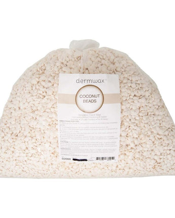 Dermwax - Coconut White - Stripless Hard Wax Beads from France / 60 lbs. by Dermwax