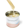 Dermwax Pearl Creamy White Metallic Titanium Soft Wax from Italy / Case of (12) 14 oz. Cans by Dermwax