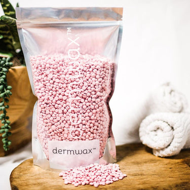 Dermwax Pink Chiffon Wax - Hard Wax Beads / 20 Lb. Bag