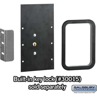 Designer Wood Locker Replacement Lock Conversion Kit - for Built-in Key Locks (Lock not included) by Salsbury – Default Title by Salsbury (view 2)